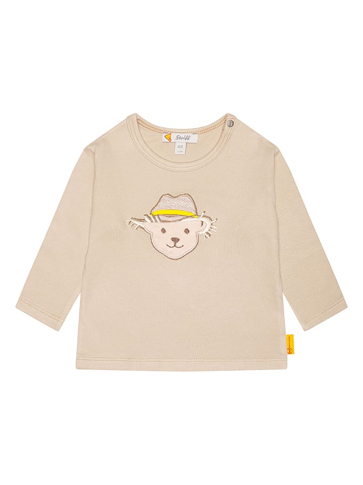 Steiff Koszulka w kolorze jasnobrązowym rozmiar: 56