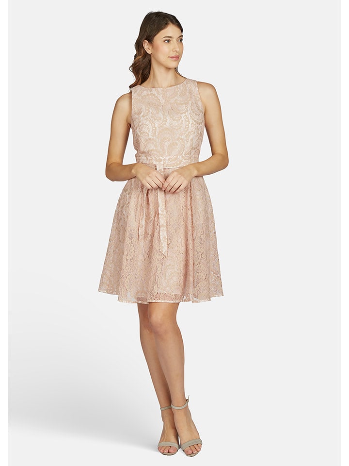 Kleo Sukienka w kolorze beżowym rozmiar: 42