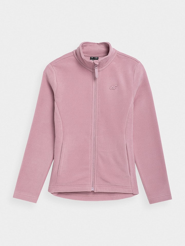 4F Kurtka polarowa w kolorze jasnoróżowym rozmiar: 128