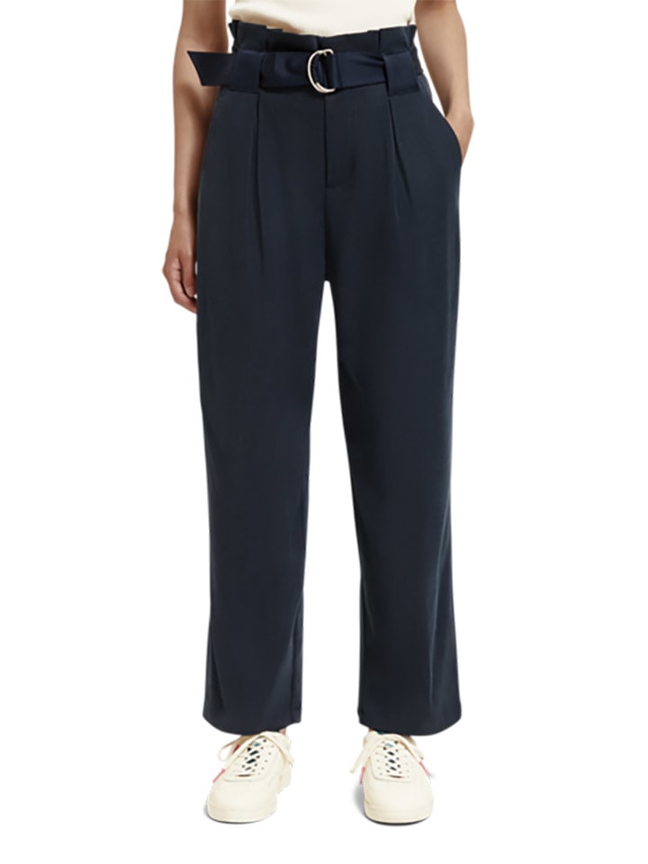 Scotch & Soda Spodnie w kolorze granatowym rozmiar: S/L32