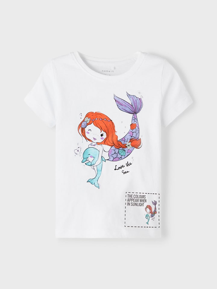 Koszulka "Zuzano" w kolorze białym ze wzorem