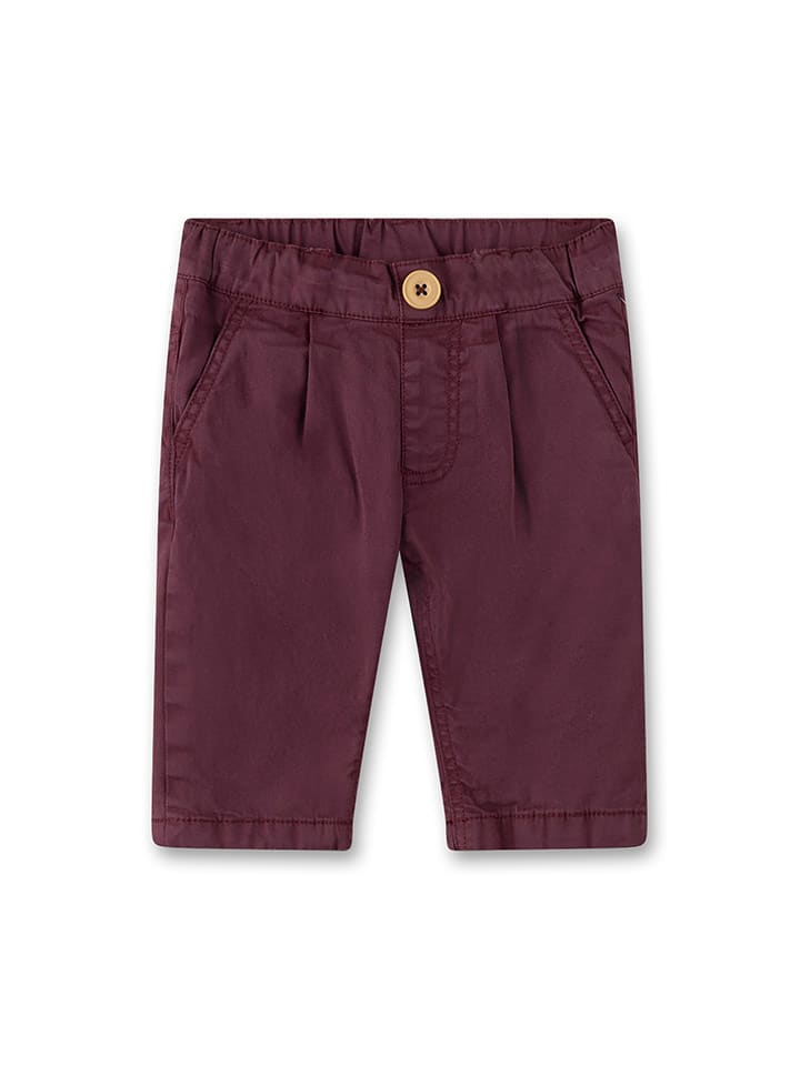 Sanetta Kidswear Spodnie w kolorze ciemnoczerwonym rozmiar: 98