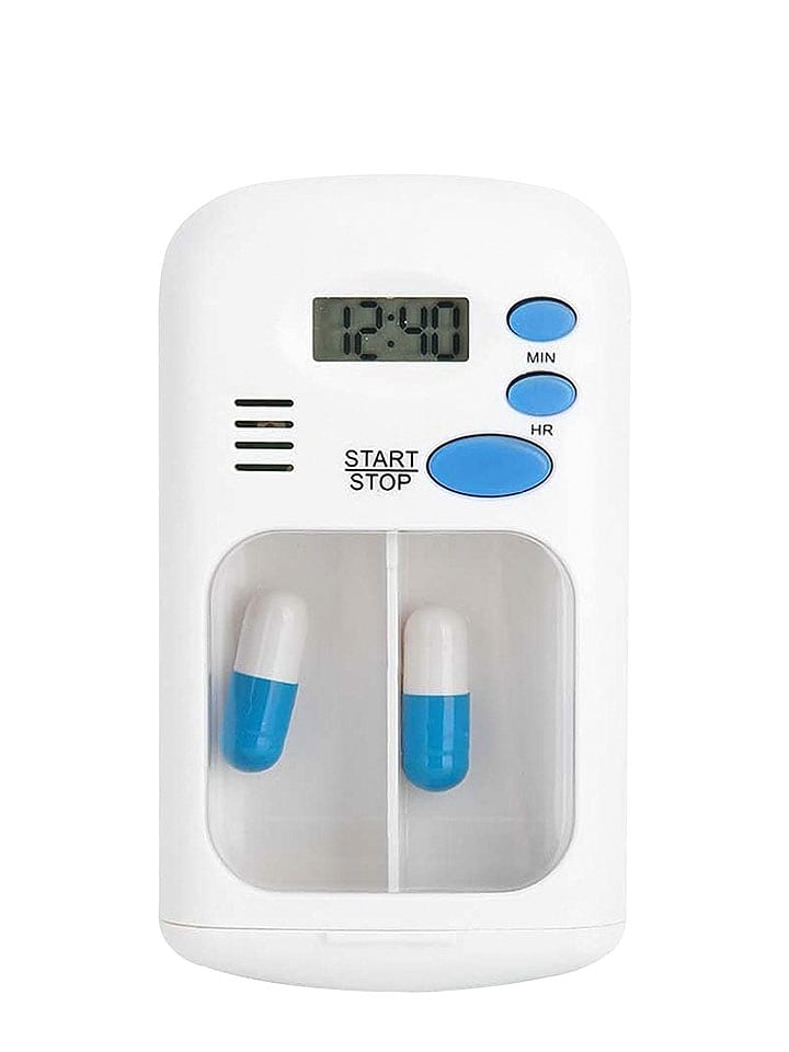 DAM Pudełko w kolorze biało-niebieskim na tabletki rozmiar: onesize