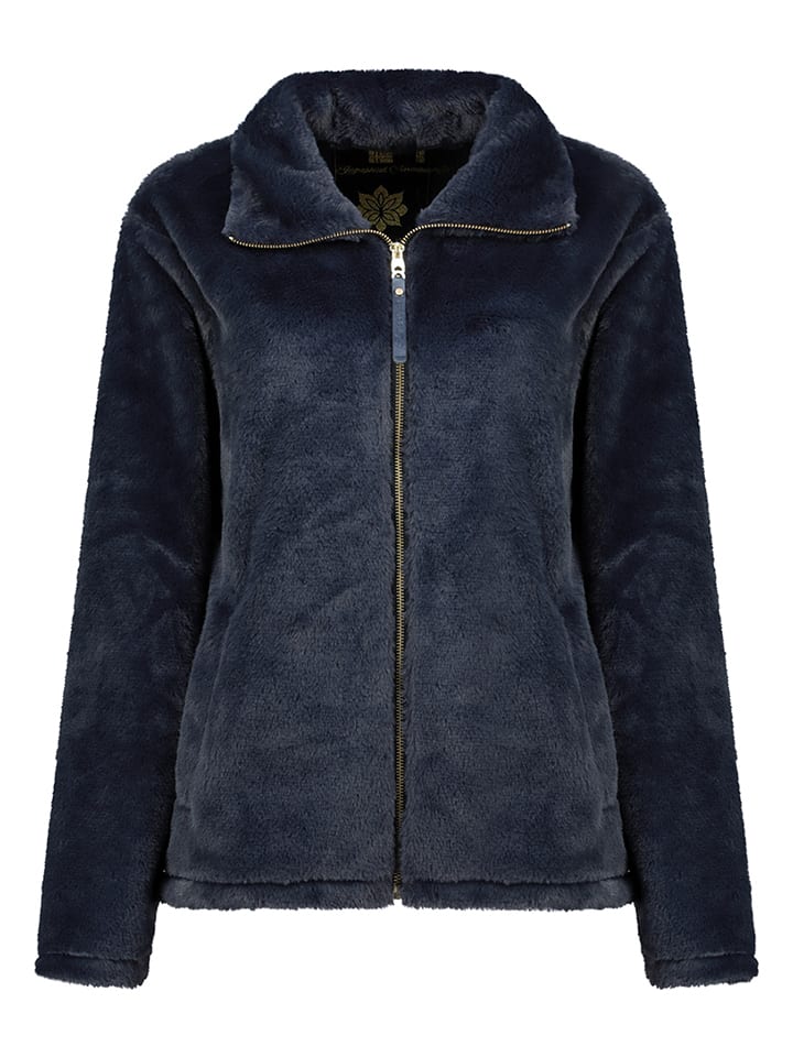 Geographical Norway Kurtka polarowa "Tofure" w kolorze granatowym rozmiar: L