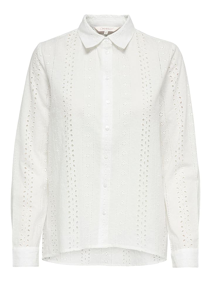 ONLY Bluzka "Alfie" w kolorze kremowym rozmiar: S