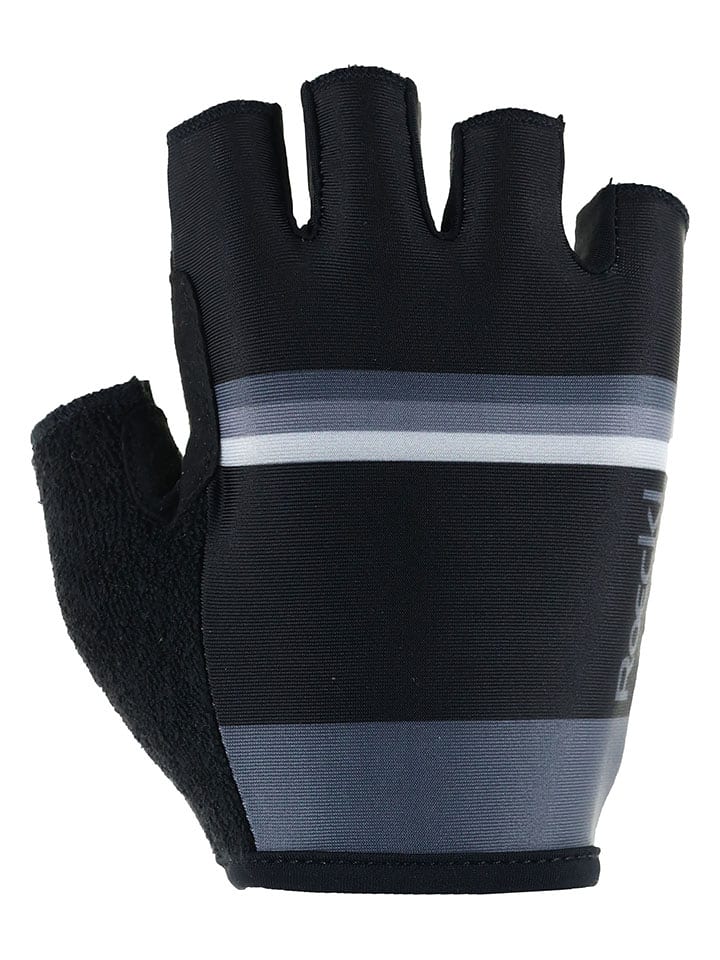 Roeckl SPORTS Rękawiczki kolarskie "Heviz" w kolorze czarno-szarym rozmiar: 7,5