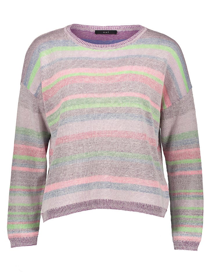 Oui Sweter ze wzorem rozmiar: 40