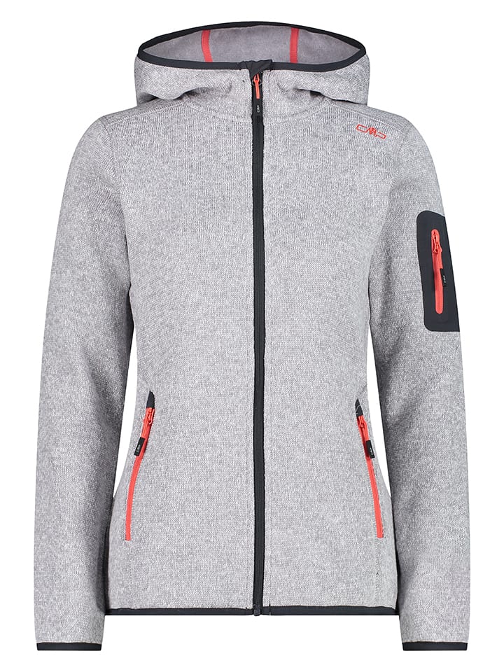 CMP Kurtka polarowa w kolorze szarym rozmiar: 38