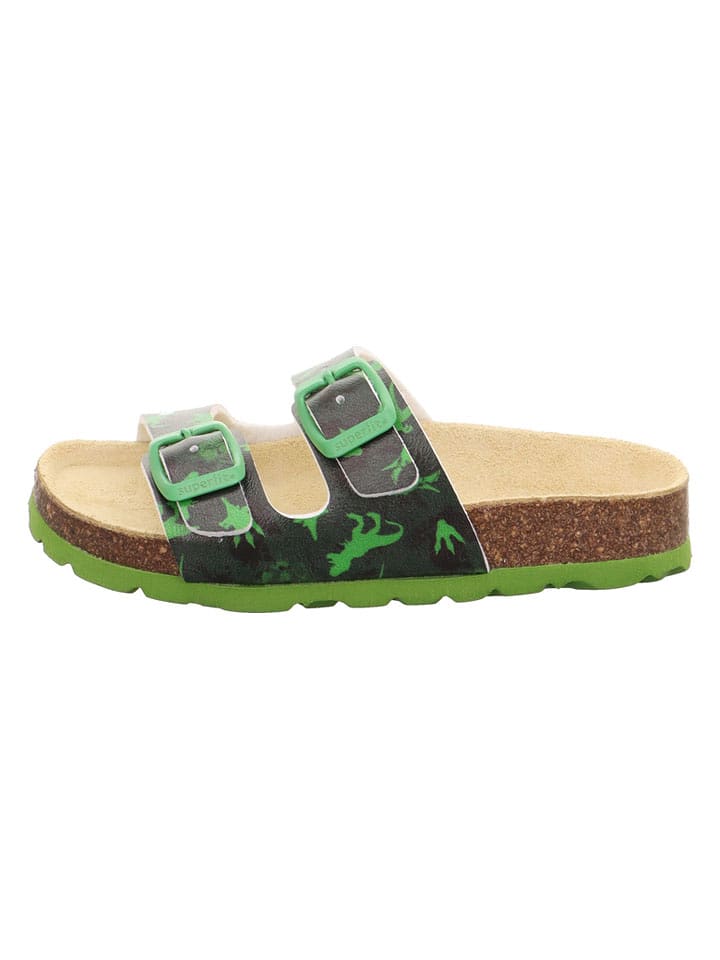 superfit Klapki w kolorze zielonym rozmiar: 33