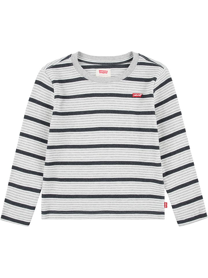 Levi's Kids Koszulka w kolorze szaro-granatowym rozmiar: 116