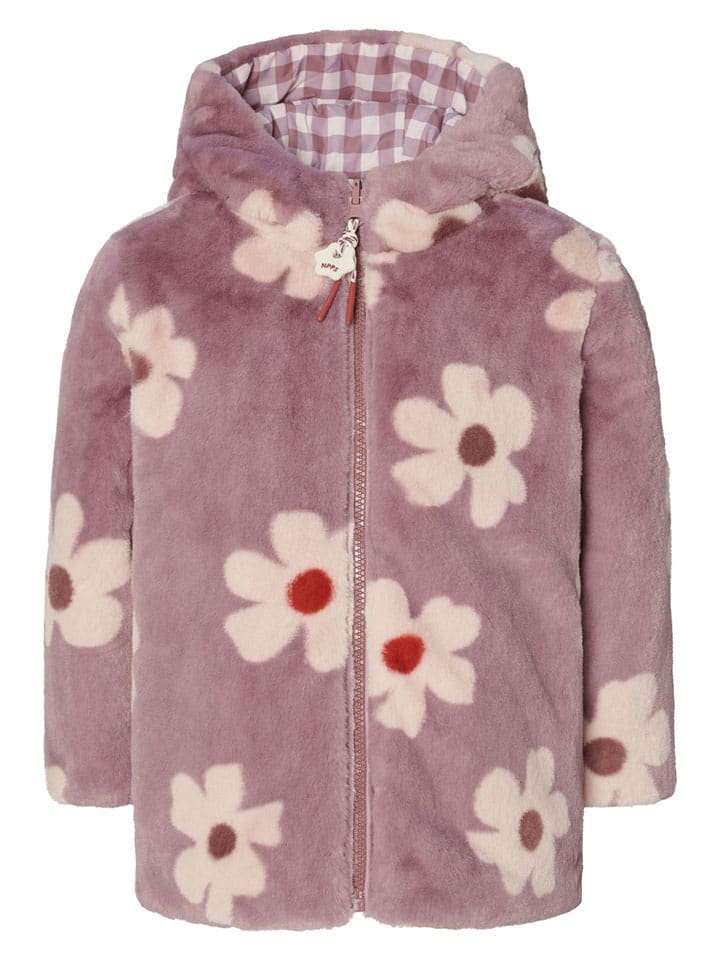 Noppies Dwustronna kurtka polarowa "Norden" w kolorze fioletowym rozmiar: 122