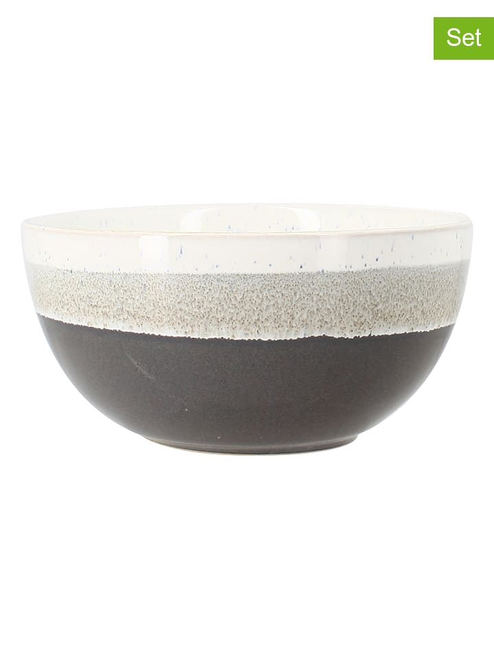 Ogo Living Miski (6 szt.) "Riga" w kolorze szarym - 570 ml rozmiar: onesize