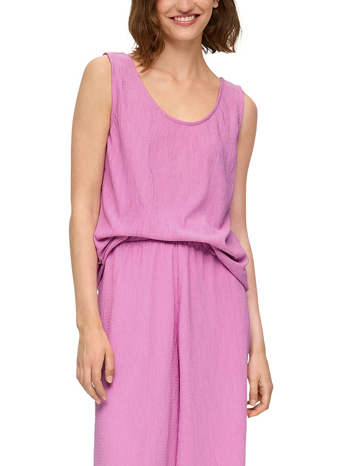 S.OLIVER RED LABEL Top w kolorze różowym rozmiar: 34