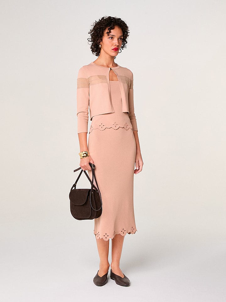 Rodier Kardigan w kolorze jasnoróżowym rozmiar: XL