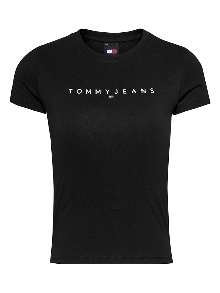 TOMMY JEANS Koszulka w kolorze czarnym rozmiar: L