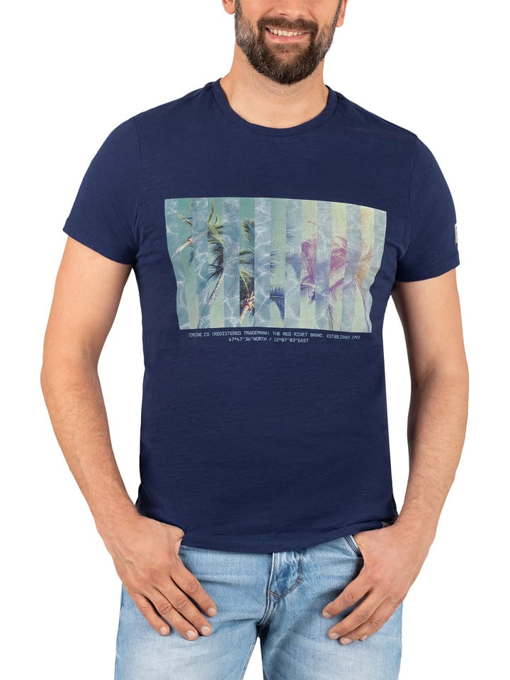 Timezone Koszulka w kolorze granatowym rozmiar: 3XL