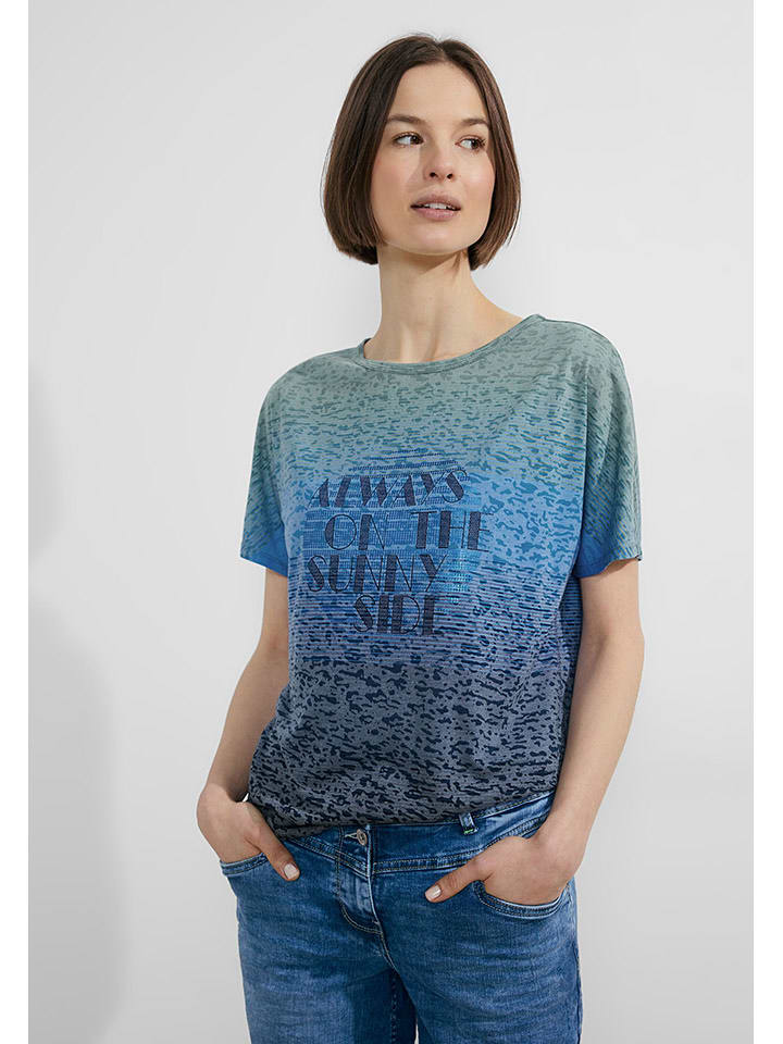 Cecil Koszulka w kolorze niebiesko-granatowym rozmiar: L