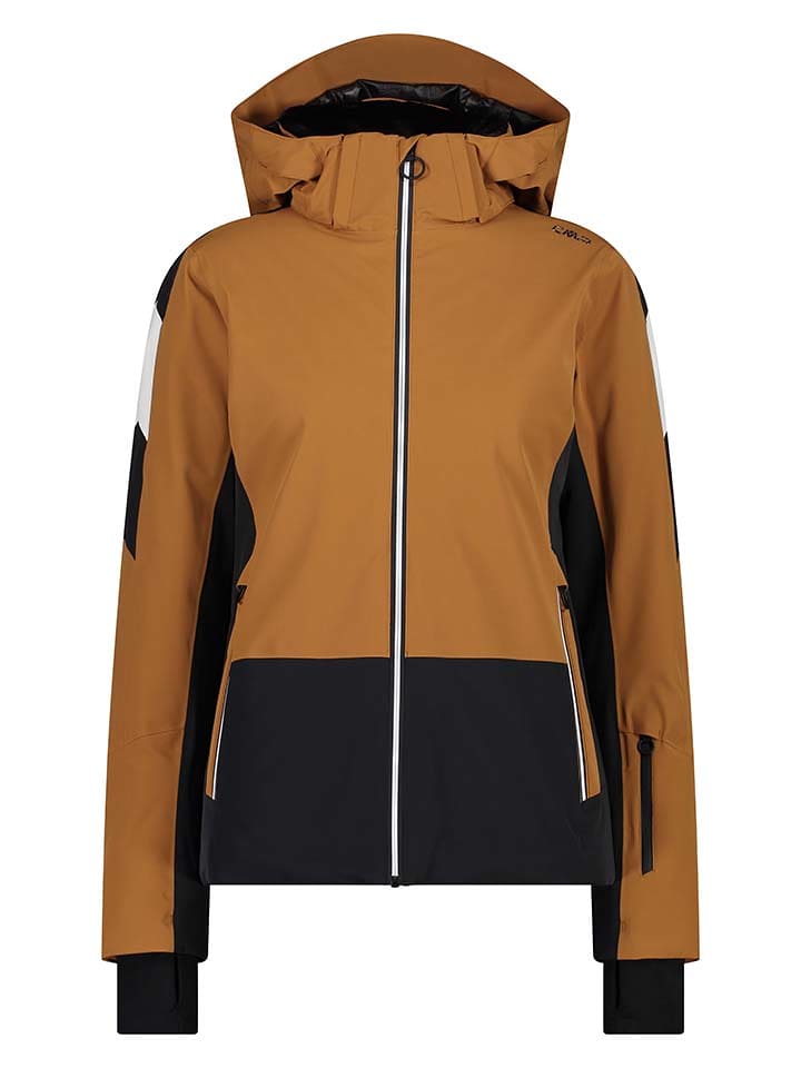 CMP Kurtka narciarska w kolorze jasnobrązowo-czarnym rozmiar: 46