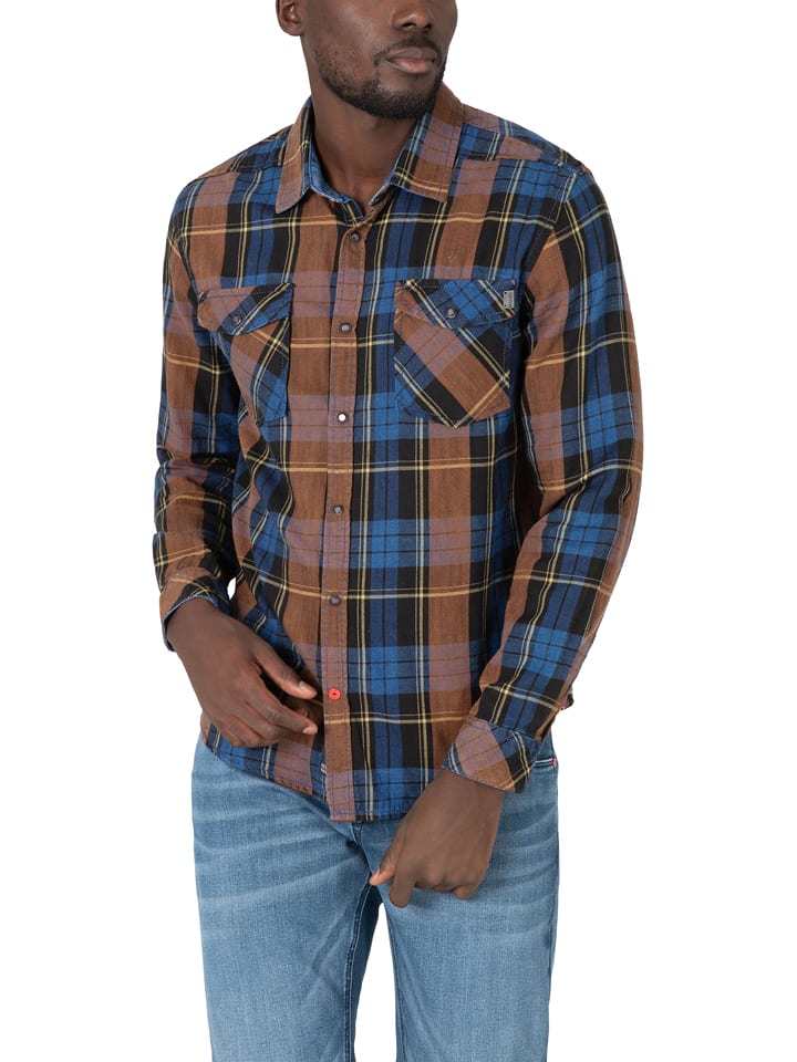 Timezone Koszula - Regular fit - ze wzorem rozmiar: XXL