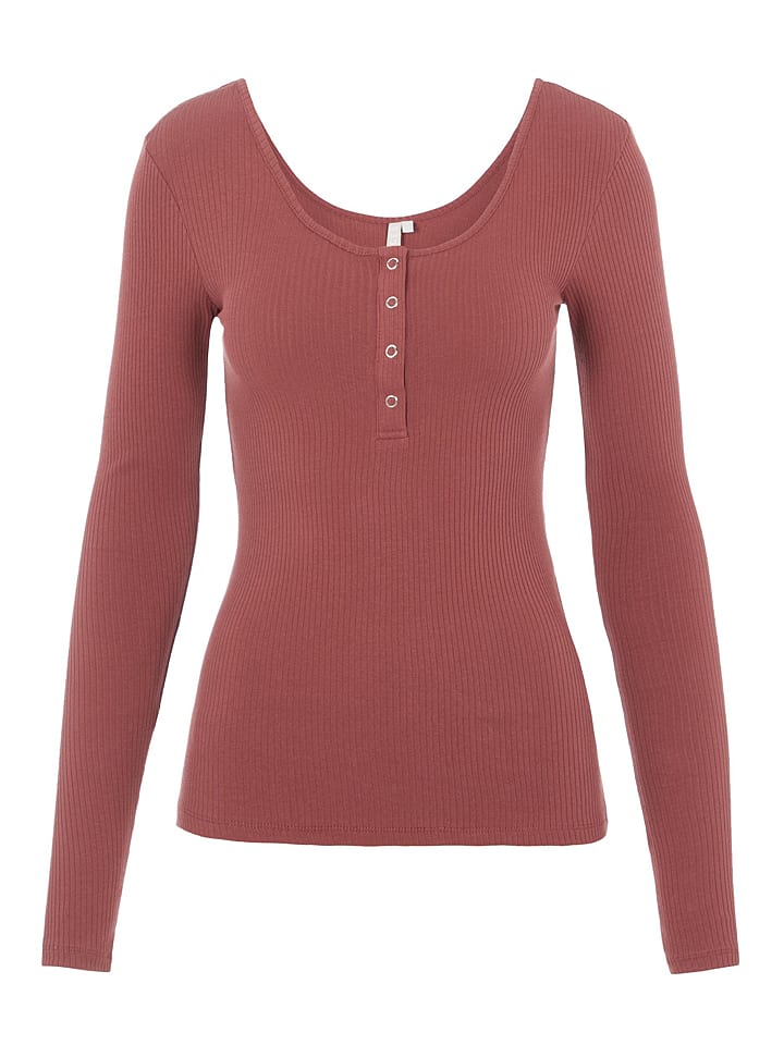 Pieces Koszulka w kolorze szaroróżowym rozmiar: M