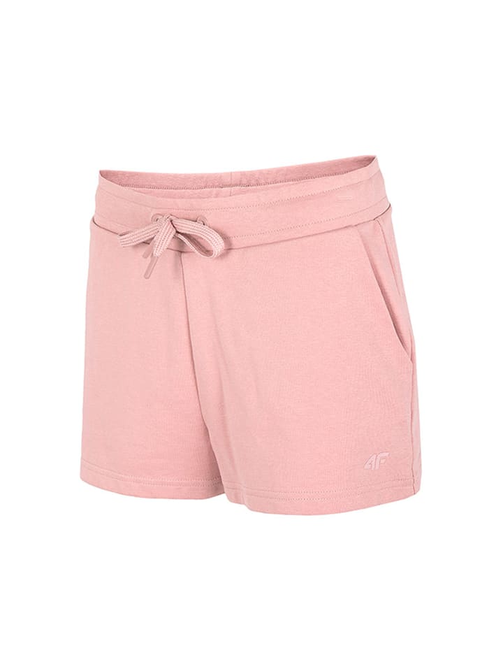 Szorty w kolorze jasnoróżowym