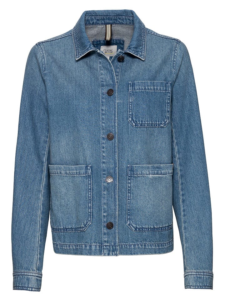 Camel Active Kurtka dżinsowa w kolorze niebieskim rozmiar: 46