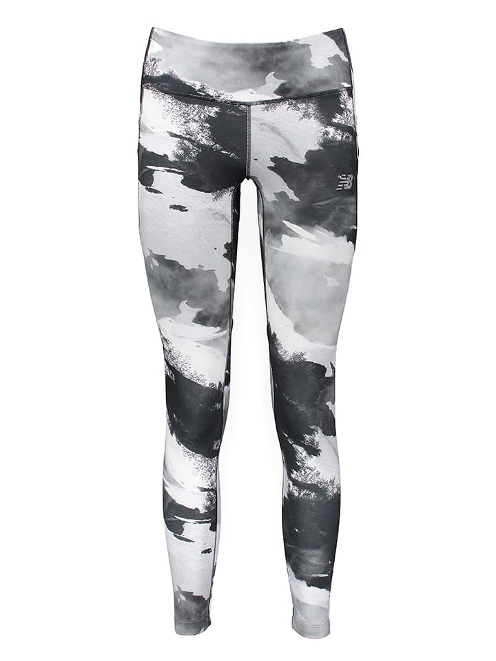 New Balance Legginsy sportowe ze wzorem rozmiar: S