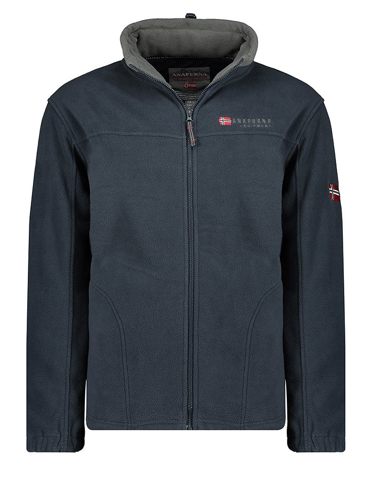 ANAPURNA Kurtka polarowa "Uranium" w kolorze granatowym rozmiar: S