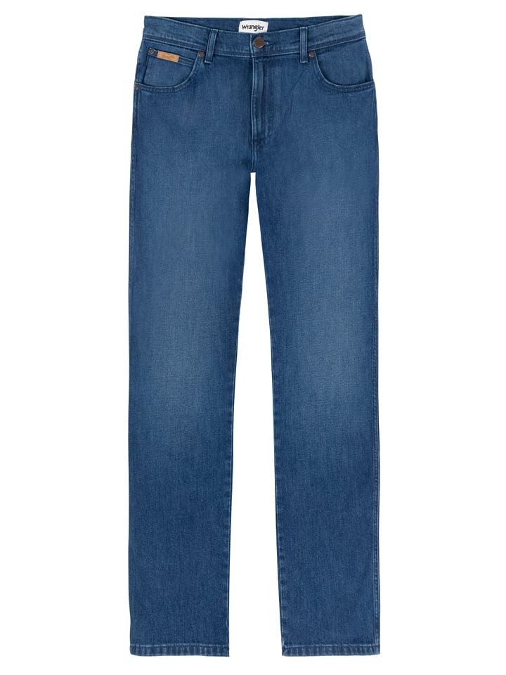 Wrangler Dżinsy "Texas Leon" - Regular fit - w kolorze niebieskim rozmiar: W36/L34