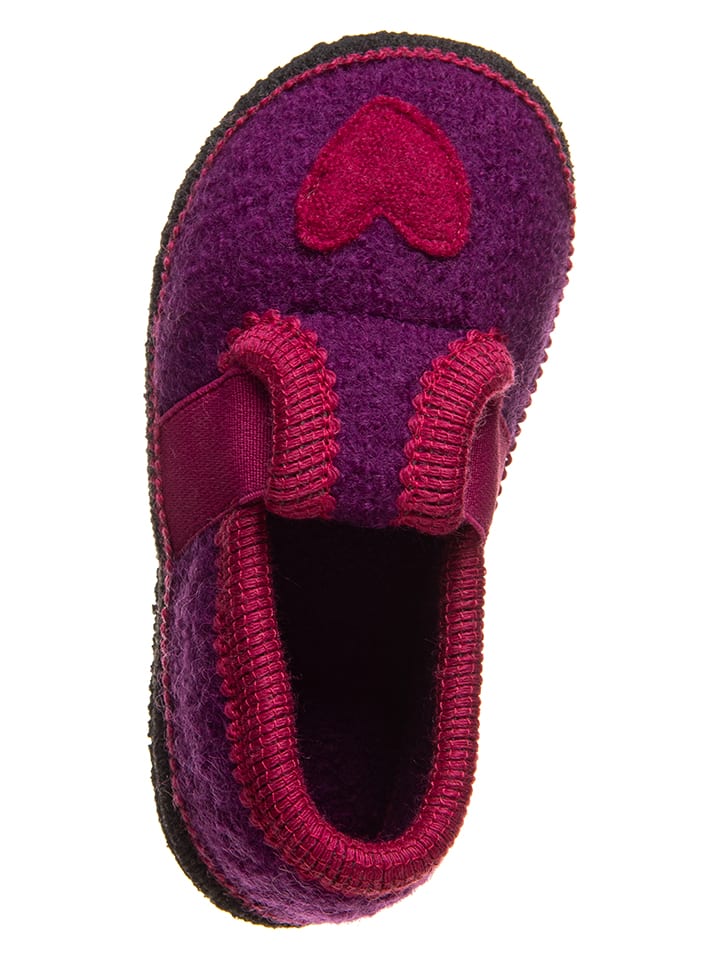 lamino Kapcie w kolorze fioletowo-jagodowym rozmiar: 31