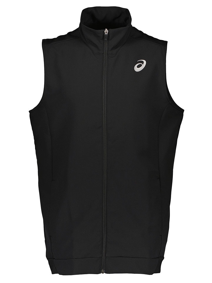 asics Kamizelka w kolorze czarnym rozmiar: M