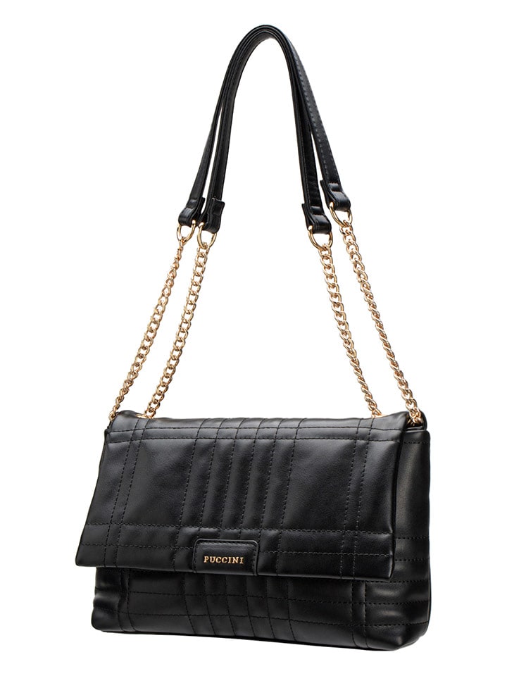 Puccini Torebka w kolorze czarnym - 27 x 19 x 9 cm rozmiar: onesize