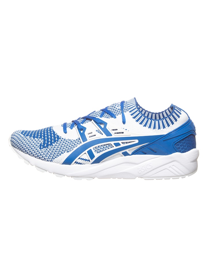 Sneakersy "Gel Kayano Knit" w kolorze niebiesko-białym