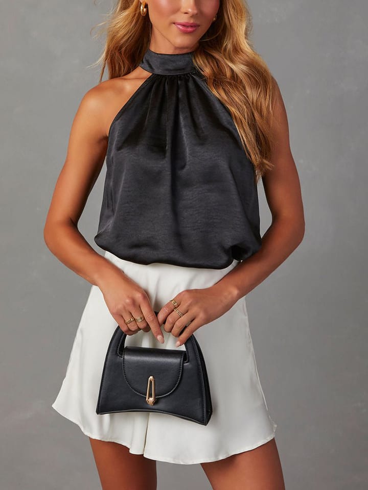 Milan Kiss Bluzka w kolorze czarnym rozmiar: XL