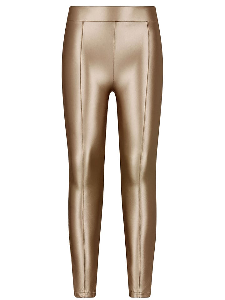 B.Nosy Legginsy "Luna" w kolorze złotym rozmiar: 122/128