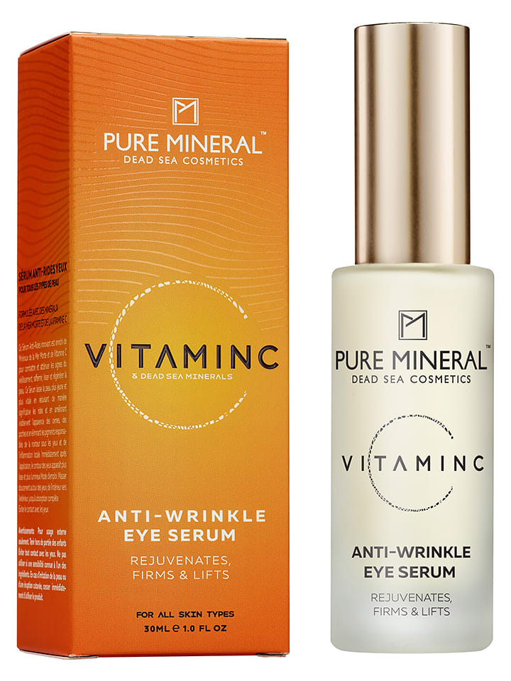 PURE MINERAL Serum "Vitamin C Anti-Wrinkle" pod oczy - 30 ml rozmiar: onesize