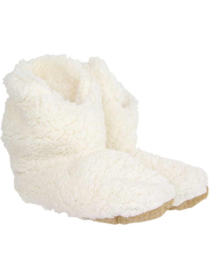 The Concept Factory Kapcie w kolorze kremowym rozmiar: onesize