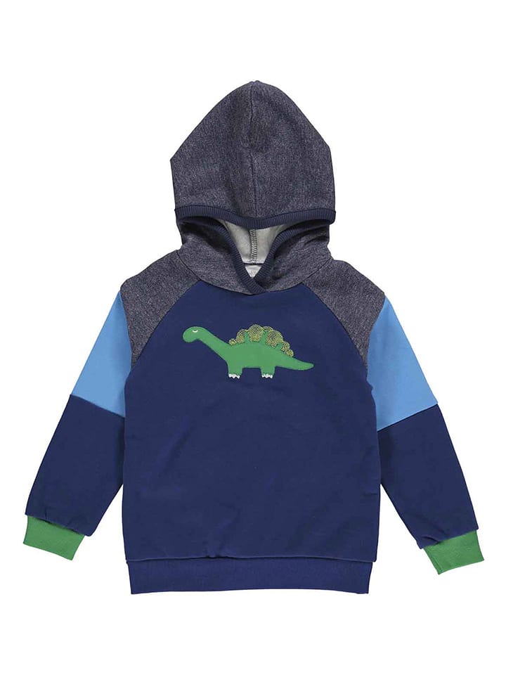 Fred´s World by GREEN COTTON Bluza "Dinosaur" w kolorze granatowym rozmiar: 122