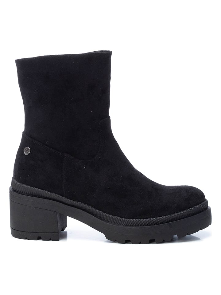 Botki w kolorze czarnym