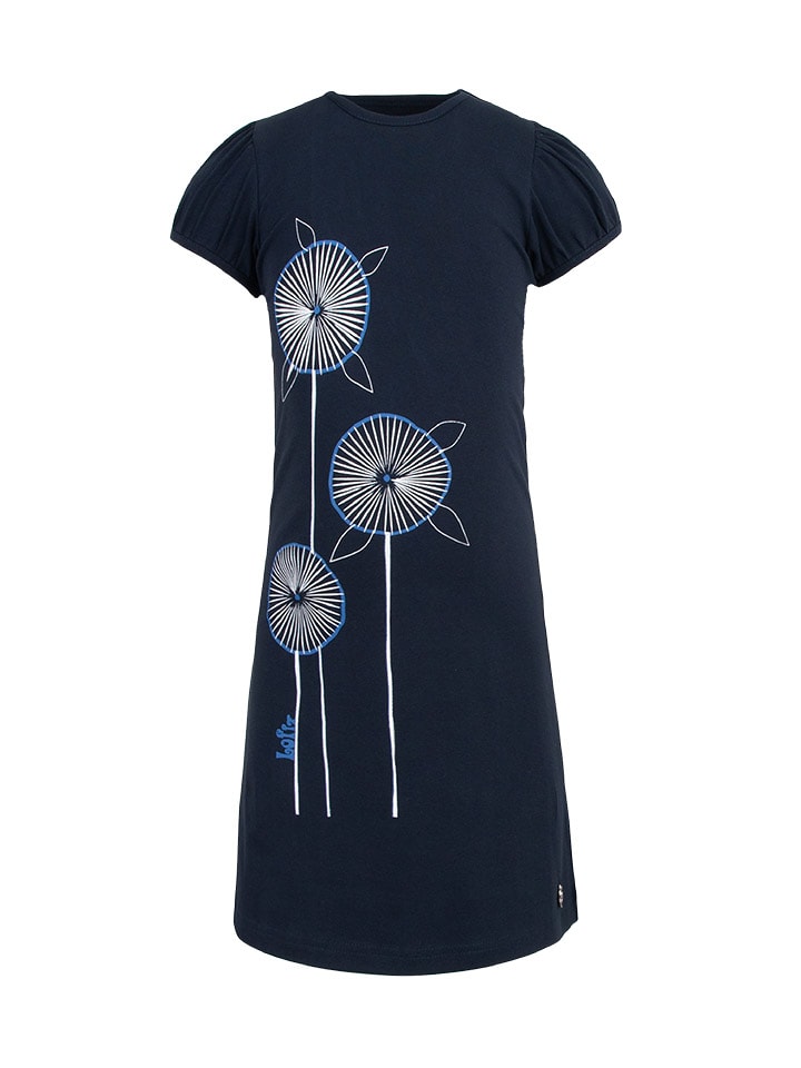 Lofff Sukienka "Arinka" w kolorze granatowym rozmiar: 116