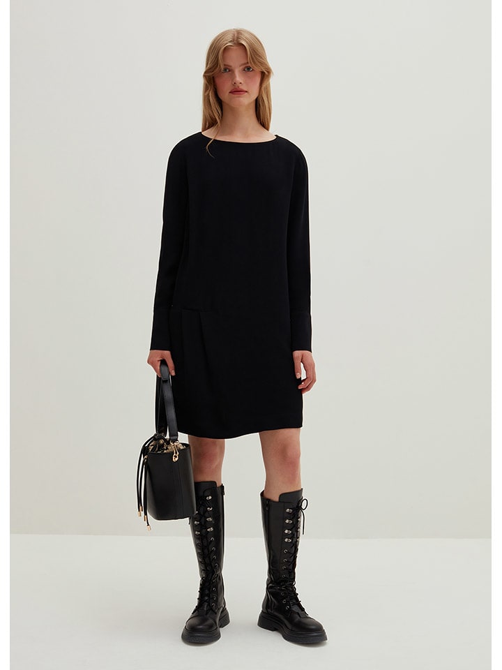 STEFANEL Sukienka w kolorze czarnym rozmiar: 34