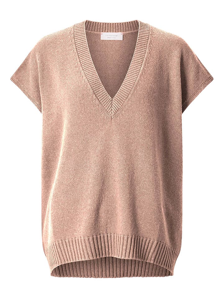 Rich & Royal Sweter w kolorze jasnoróżowym rozmiar: M