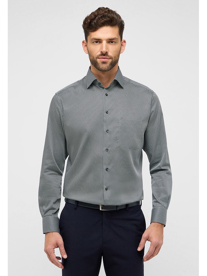 Eterna Koszula - Modern fit - w kolorze szarym rozmiar: 42
