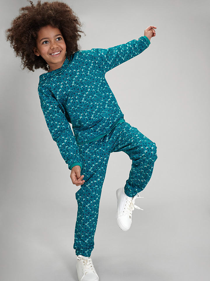 lamino Spodnie dresowe w kolorze turkusowym rozmiar: 152