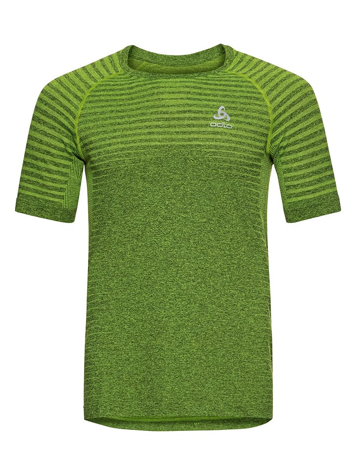 Koszulka "Essential Seamless" w kolorze zielonym do biegania
