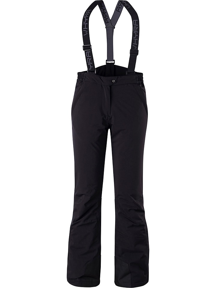 Spodnie narciarskie "Val Gardena" w kolorze czarnym