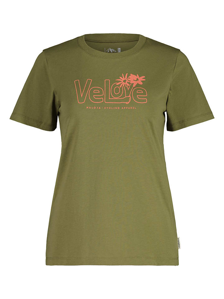 Maloja Koszulka "MargaM" w kolorze zielonym rozmiar: S