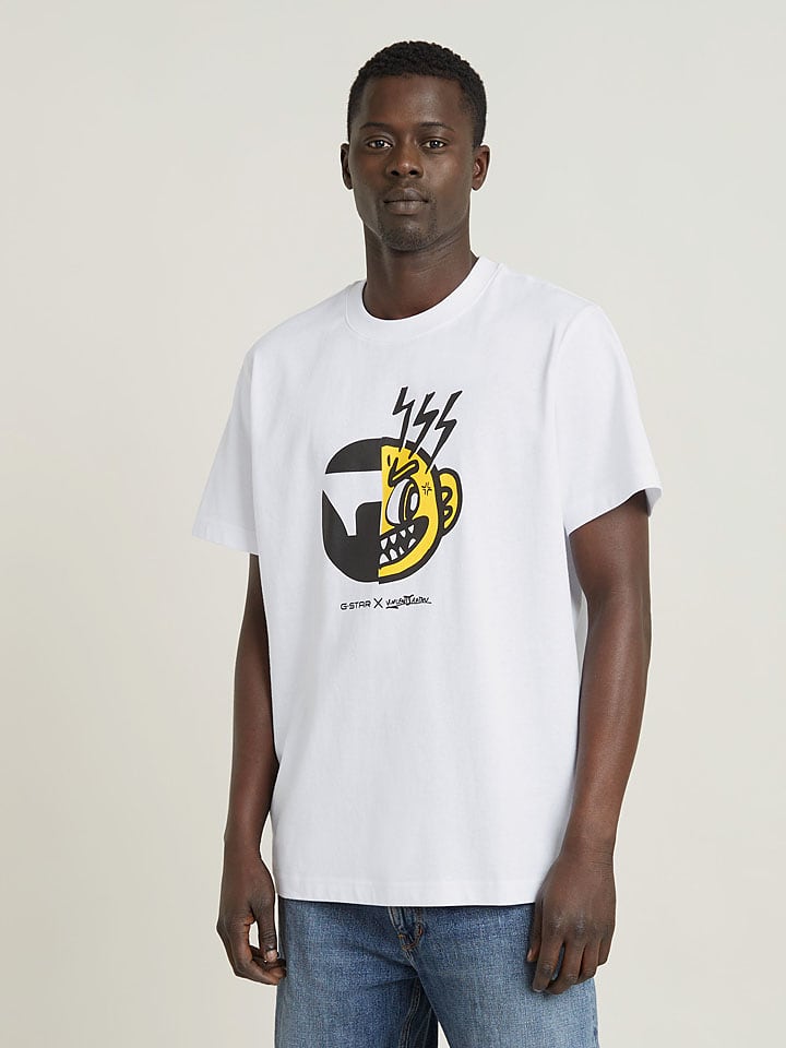 G-Star Koszulka w kolorze białym rozmiar: XL