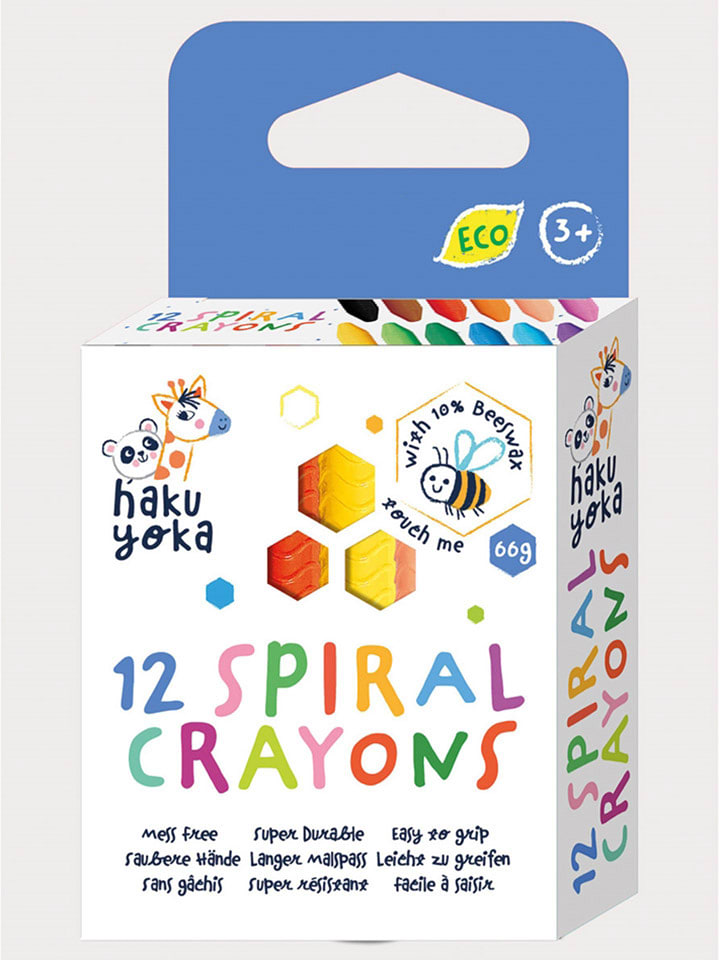 haku yoka Kredki woskowe (12 szt.) - 3+ rozmiar: onesize