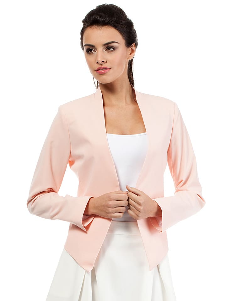 made of emotion Blezer w kolorze jasnoróżowym rozmiar: S